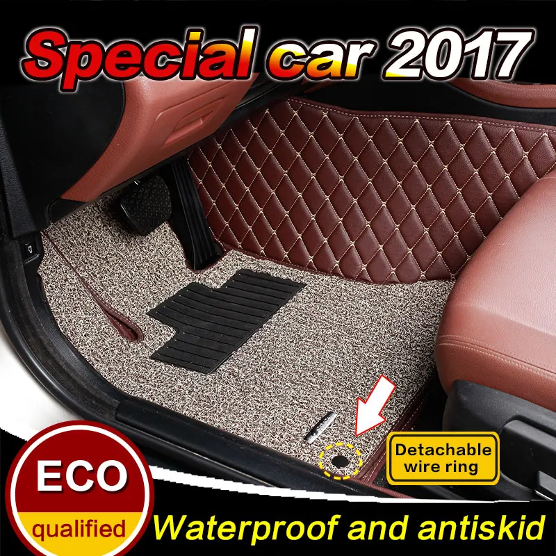 

Custom fit Car floor mats for SUBARU XV Outback Tribeca Legacy Forester 2004-2017 car floor carpet Liners MATS