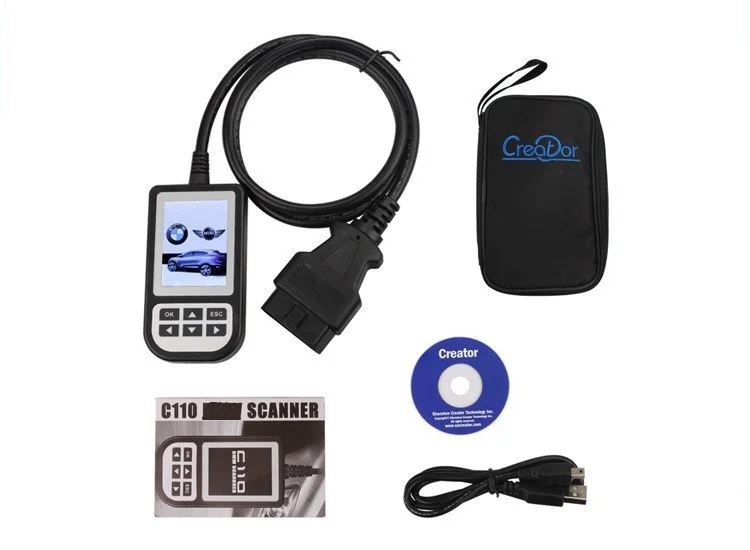 Создатель C110 V4.0 для BMW читатель кода сканер C110+ для BMW сканер C110 OBD2 сканер штрих-кода для диагностический сканер