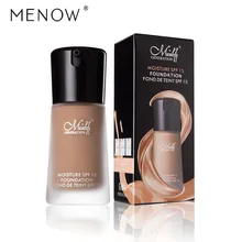 

Menow Authentic Face Makeup Liquid Foundation Waterproof Long Lasting Base Concealer Cream Moisturizing Base Fondotinta Make Up