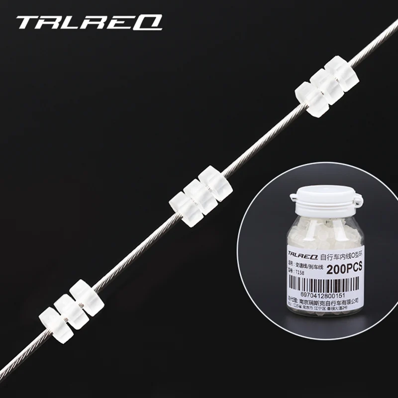 Trlreq 30pcs MTB Road Bike O rings High Quality Silicone Gel Bicycle