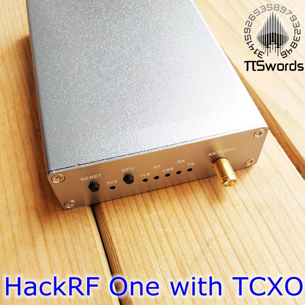 Новейшее программное обеспечение HackRF One SDR, определенное Радио 1 МГц до 6 ГГц с корпусом из алюминиевого сплава и tcxo, комплект макетной платы с преобразователем