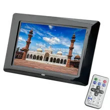 7 дюймовый светодиодный Подсветка высокой четкости 800x480 Цифровая фоторамка электронный альбом для фотографий музыка видео порта Retrato цифровой