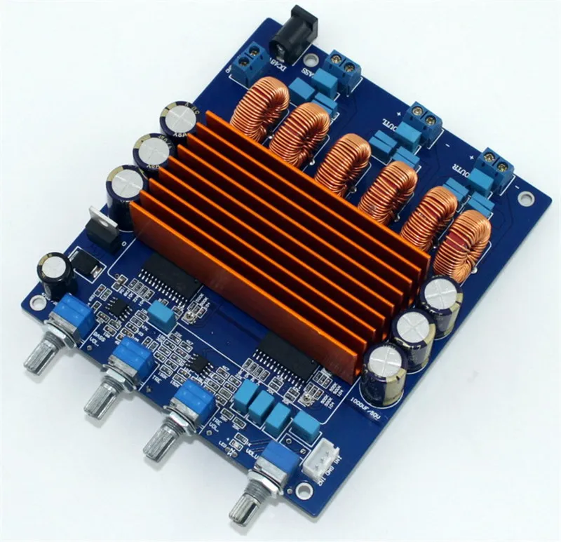 STA516B amplifier board 2.1 channel class D NE5532 2*160W better STA508