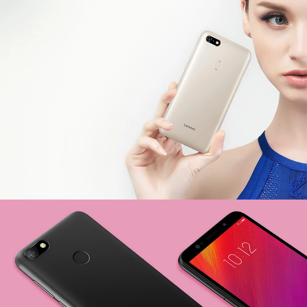 Original Lenovo A5 Mobile Phone 3GB 16GB MTK6739 Quad Core 5.45' Full Screen Smartphone Fingerprint 4G-LTE Cellphone 4000mAh