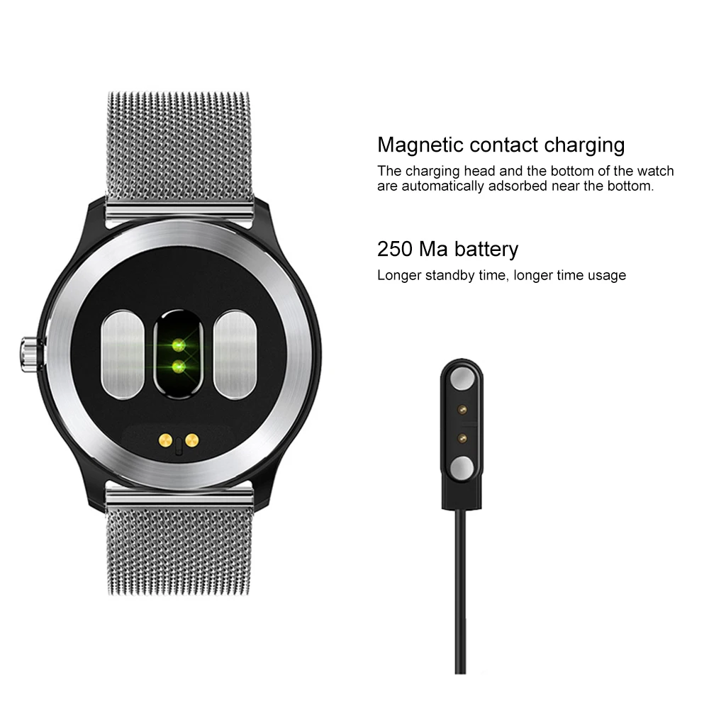 2019 Teamyo N58 ECG PPG Smart Watch with Electrocardiograph Ecg Display  Holter Ecg Heart Rate Monitor Blood Pressure Smartwatch - AliExpress  Consumer Electronics