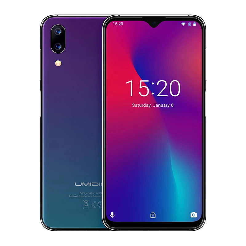 UMIDIGI One Max 6 3 дюймовый экран MT6763T Восьмиядерный 4 Гб + 128 ГБ 4150 мАч аккумулятор