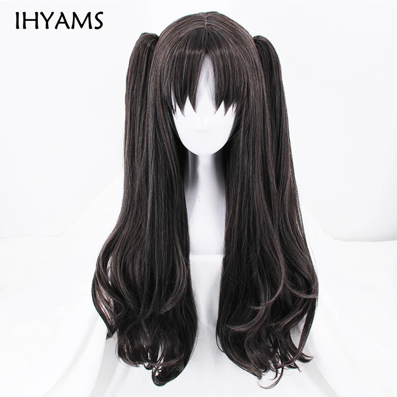 Fate/Stay Night Tohsaka Косплей парики Fate Grand Order 80 см Длинные Синтетические волосы с 60 чипом