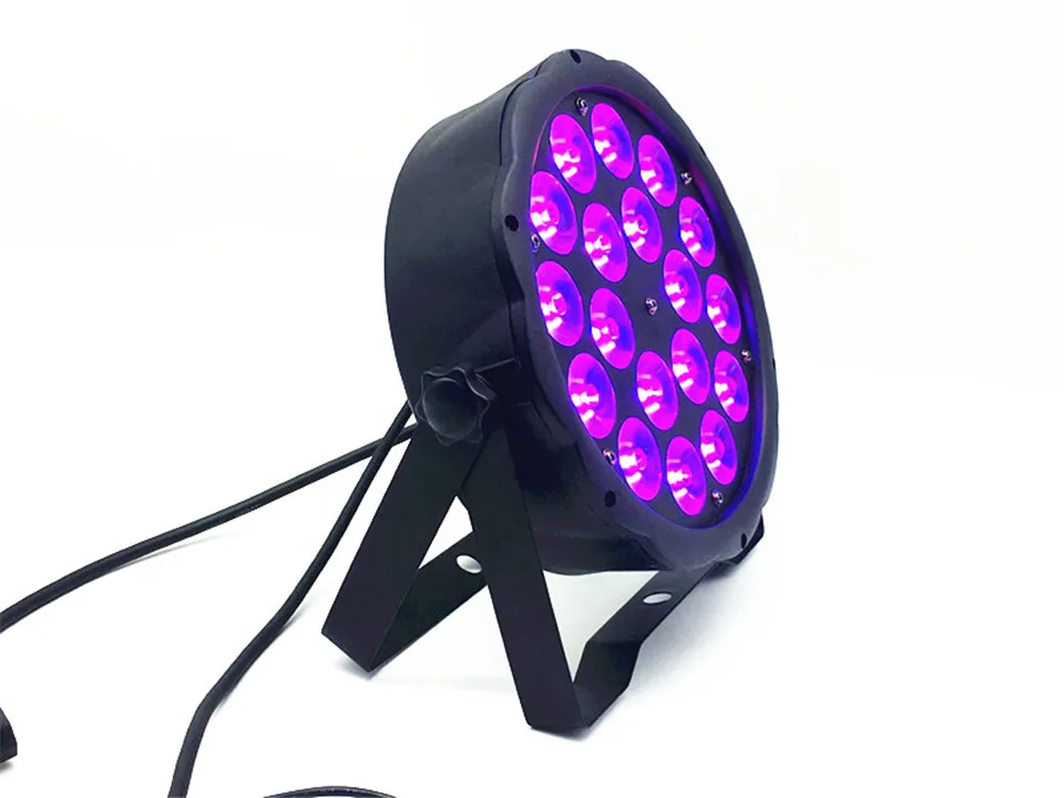 18X12 Вт RGBW 4in1 16 бит затемнения светодиодный Lattine Par luce Della ручных Della Дискотека del DJ di Illuminazione DMX512 4/8CH