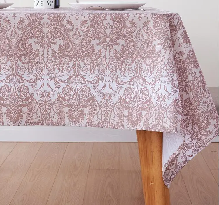 

Fyjafon Oil Proof Tablecloth Waterproof Table Cloth Rectangular Printed Tablecloth Geometric 100*100/130*180/140*200/140*220