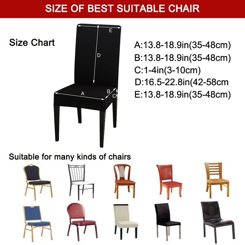 Однотонный цветной чехол для кресла спандекс эластичные чехлы стул для свадебного банкета чехлы столовый набор крышка пасторальный гостиничный чехол