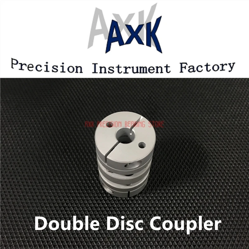 

Rodamientos Thrust Bearing Cnc Double Disc Coupling Disk Coupler5mm 6mm 8mm 6.35mm 10mm Shaft Size Diameter 26mm, Length 35mm
