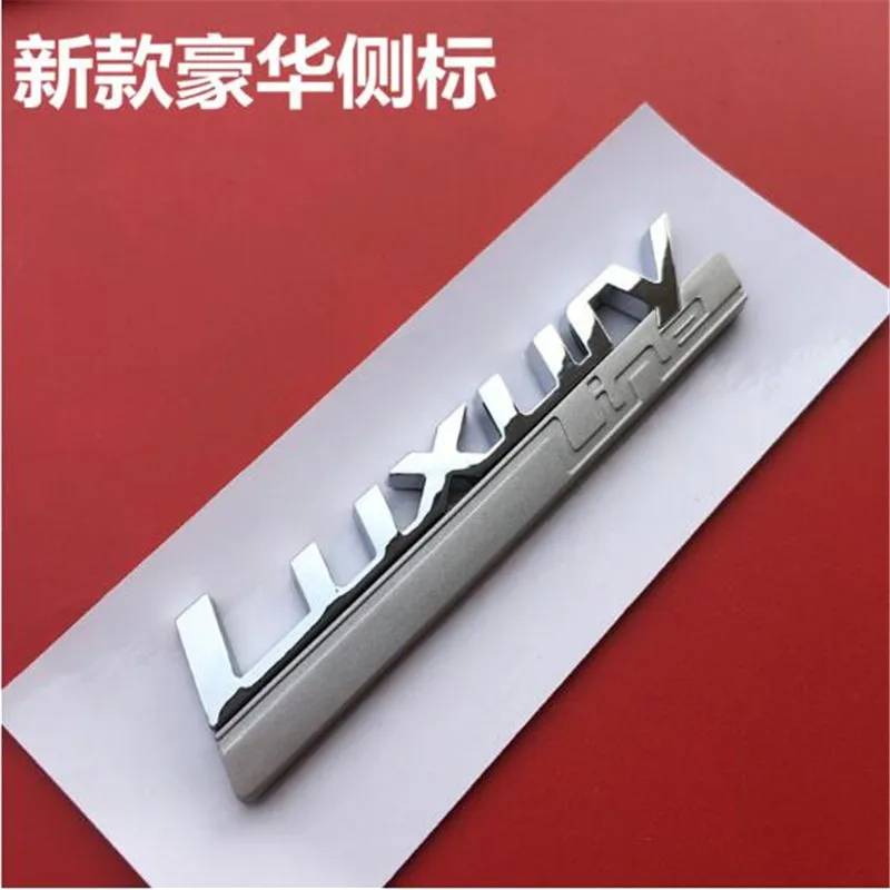 

20pcs New Car Styling ABS silver 3D LUXURY SPORT Side Badge Emblem