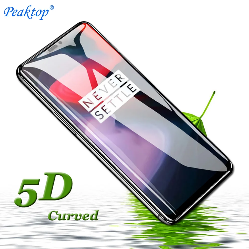 

5D Curved Edge Tempered Glass Oneplus 6 Screen Protector Glass FOR One plus 6 Full Glue Phone Film Oneplus 6 oneplus6 A6000