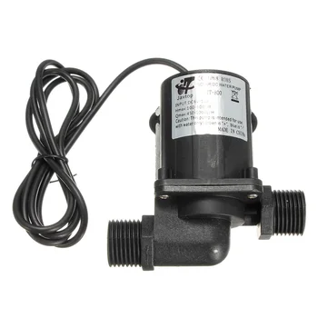 

DC 12V Electric / Solar Brushless Motor Water Pump Aquarium Fountain 1000L/H Black