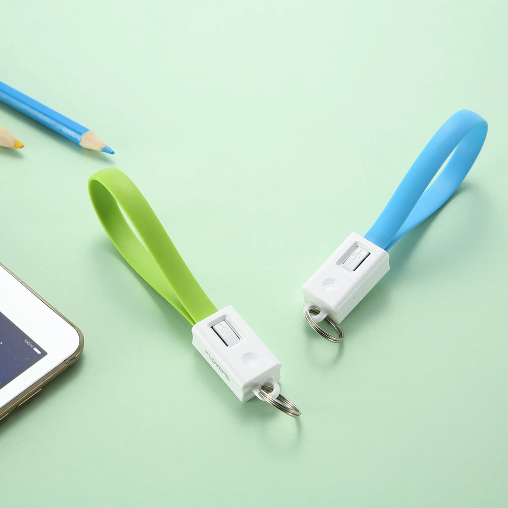 Floveme Портативный ключ Дизайн Мини Micro USB кабель для Samsung Galaxy S7 Xiaomi Redmi 4x телефон