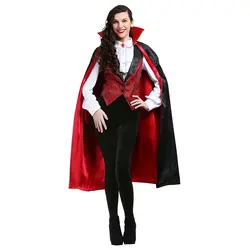 Взрослый драматический классический женский ожесточенный вампир костюм на Хэллоуин