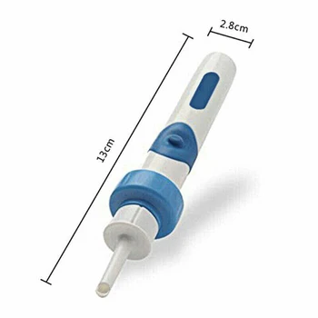 

Electric Cordless Vacuum Ear Cleaner Safe Painless Cleaning Wax Remover Tool AN88