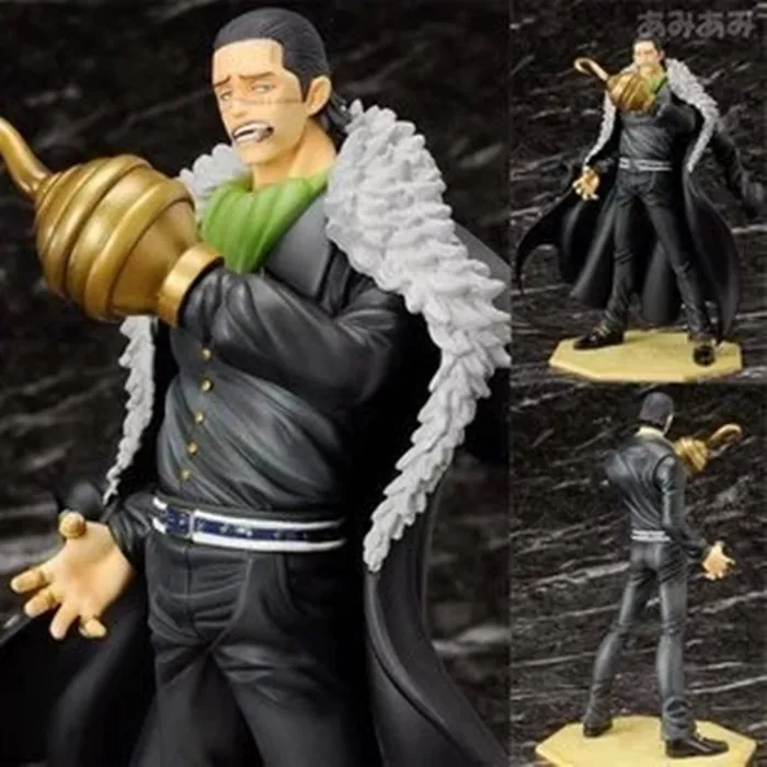 

26cm Sir Crocodile One Piece Anime Collectible Action Figure PVC Collection toys for christmas gift B312
