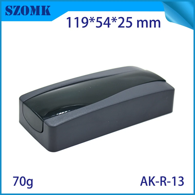

10 pcs, 119*54*25mm szomk diy plastic access control distribution enclosure plastic housing for pcb RFID plastic sensor housing