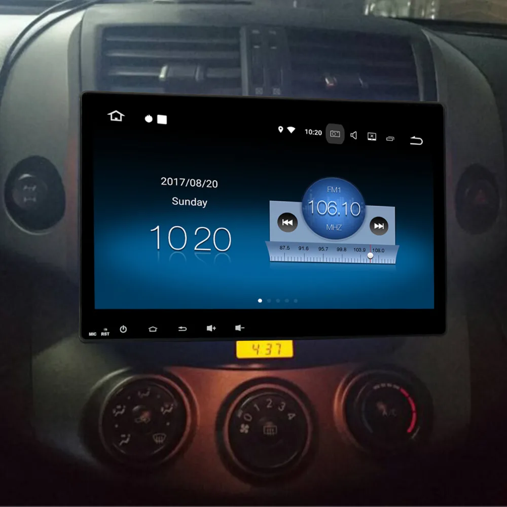 Dasaita 10 2 &quotAndroid 8 1 автомобиль gps плеер Navi для Toyota RAV4 2007 2012 с г + 16 4 ядра без DVD Авто