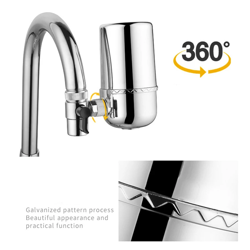 Tap Water Filter Purifier Faucet Washable Ceramic Percolator Water Ceramic Filter Filtro Rust Bacteria Removal For Kitchen  (6)