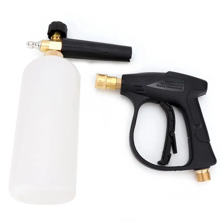

Pressure Foam Washer Jet Car Fan-shaped Wash Adjustable Lance Soap Spray Nozzle Cannon Kit Soap Spray Nozzle Jet