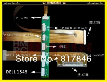 

Free shipping! 5pcs/lot 15.6" laptop LED Screen Wire Transfer Interface 30Pin 15.6" LCD Screen Adapter Cable Support SONY Laptop