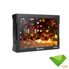 Aputure VS-5 HD-SDI & HDMI 1920*1200 LCD Screen Video Camera Monitor for Sony Canon Nikon Panasonic Support Waveform False color aputure amaran al h198 cri 95 on camera led video light for canon nikon sony panasonic camcorders