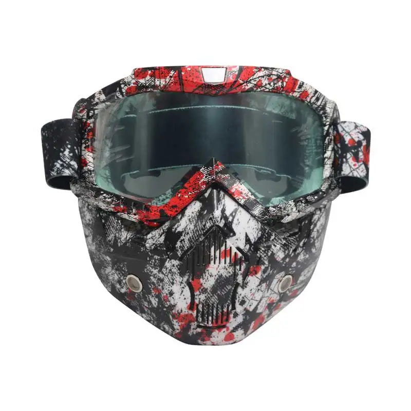 Safety Anti-UV Windproof Glasses For Work Protective Safety Goggles Sport Windproof Tactical Labor Protection Glasses Motocross - Цвет: Red and black