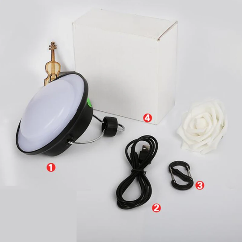 Phone Charging Solar Lamp campingPowered Portable Led Bulb Light Solar Led Lighting Solar Panel Camp Tent Night Fishing Light  (6)