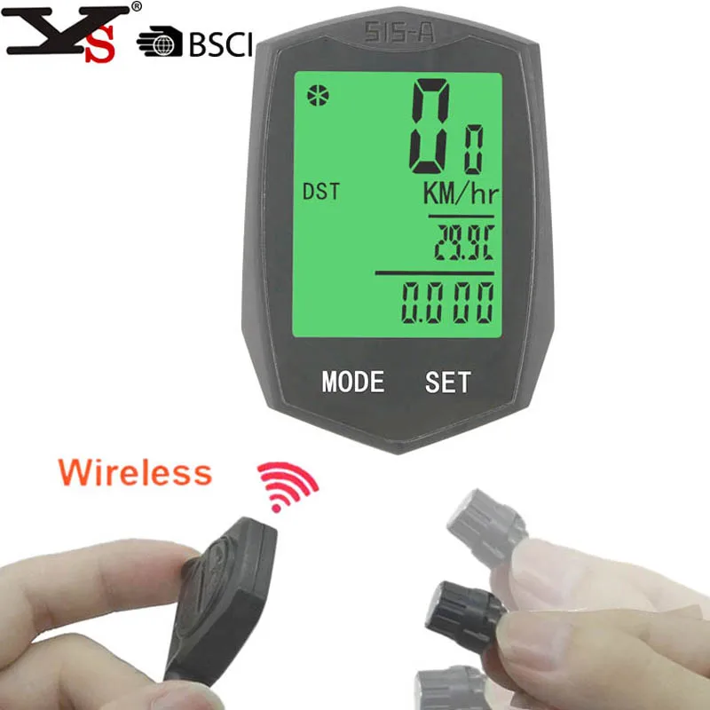 

Bike Speedometer mountain road Bicycle Computer Digital backlight Stopwatch Cycling Bike Sports wireless Bike Computer