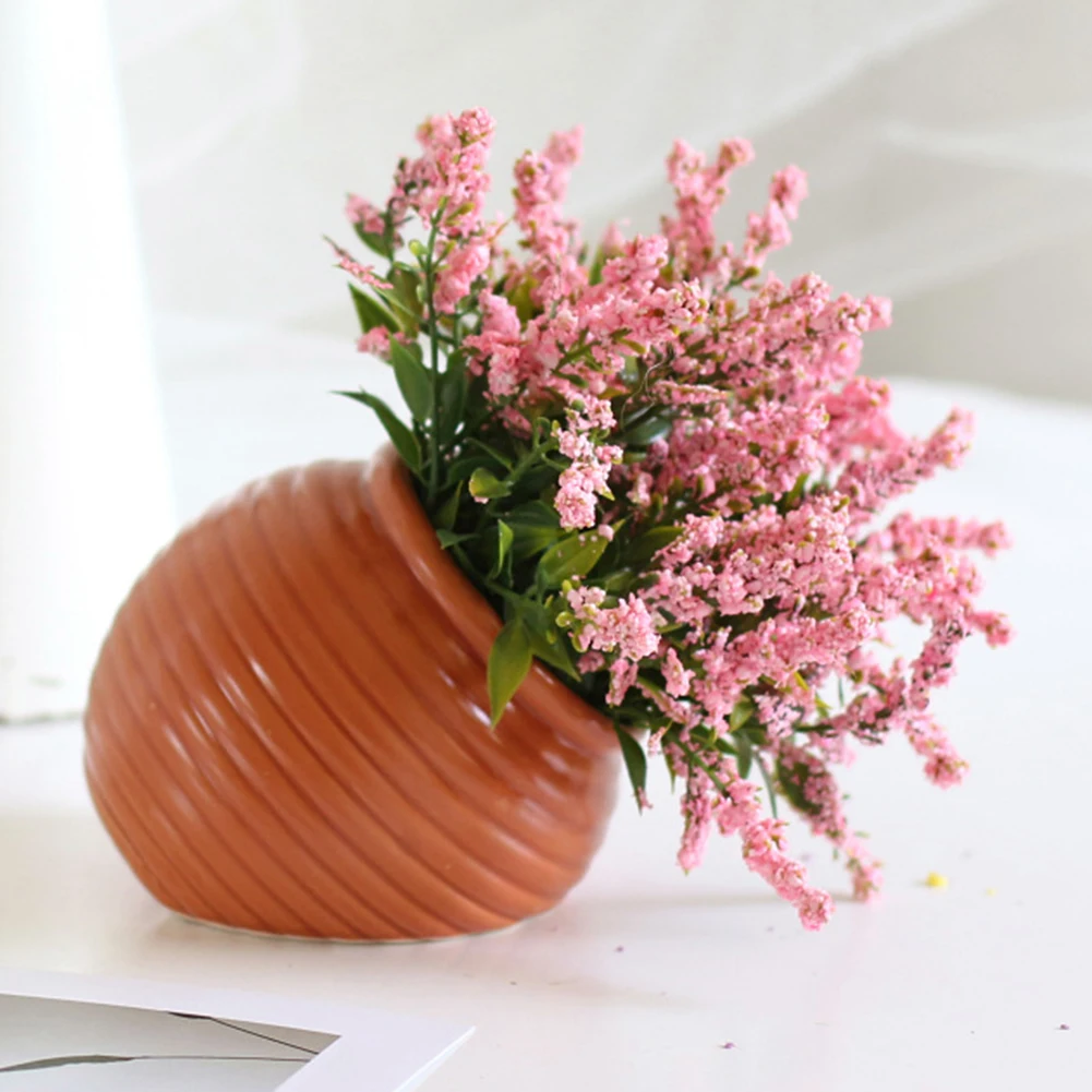Romantic Provence decoration lavender flower Plastic artificial flowers grain decorative Simulation of aquatic plants With Pot