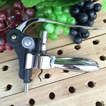 

Newly Wine Bottle Opener Kit Zinc Alloy Rabbit Head Style Cork Corkscrew Set Bar Kitchen Tools Accessories VA88