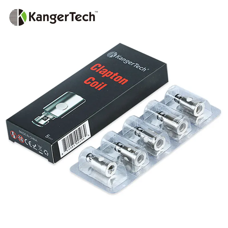 Оригинал Kangertech субтанка TopTank nebox Клэптон катушки 0.5ohm испарителя сопротивление 0.5ohm KA1 субтанка TopTank nebox