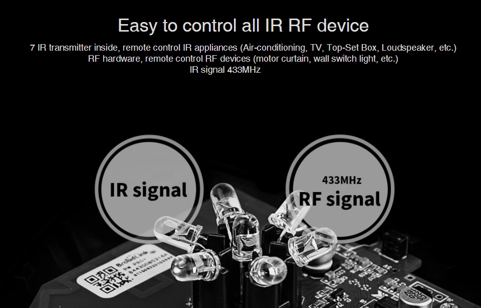 Broadlink RM3 RM Pro+/RM mini3 пульт дистанционного управления для автоматизации умного дома Универсальный Интеллектуальный wifi+ IR+ RF совместимый с Google Home