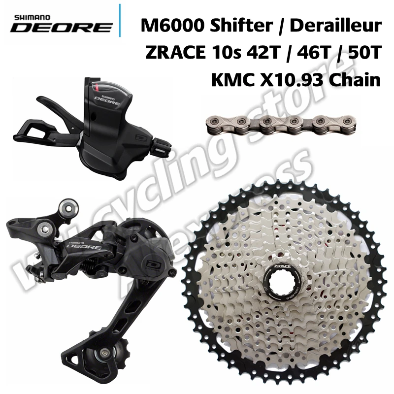 Переключатель передач Shimano DEORE M6000 / M610 + задний переключатель M615 SGS кассета ZRACE 11