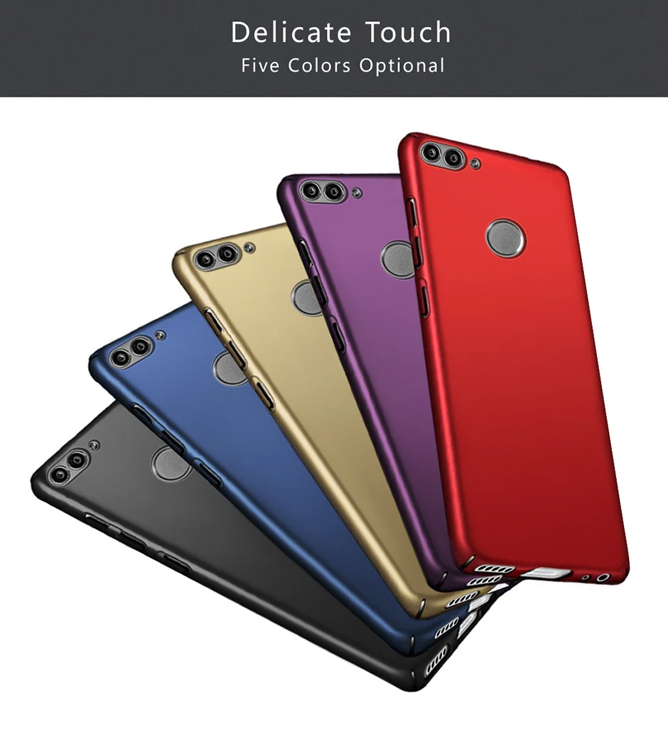 For Huawei P Smart Case Slim Hard Pc Phone Case Back Cover For