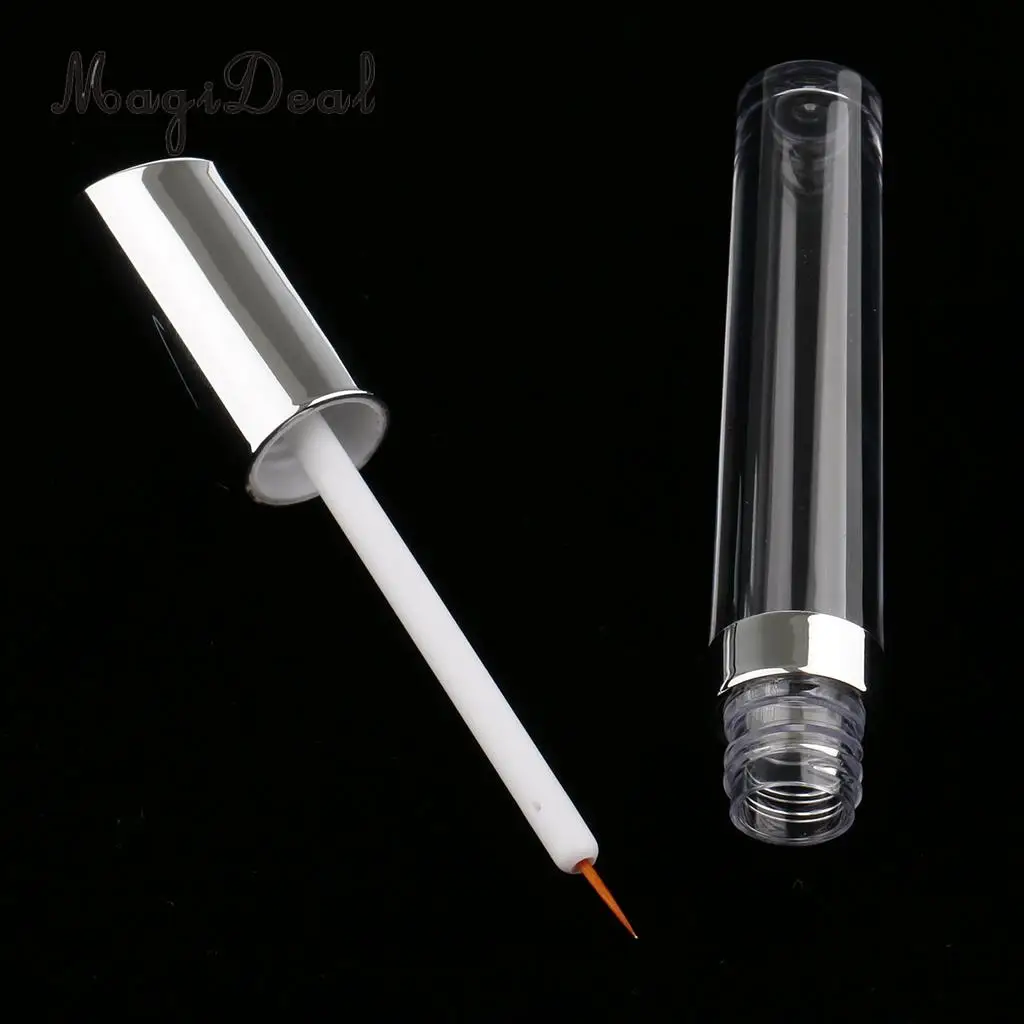 Kesoto Pack 5ml Empty Mascara Tube Eyelash Cream LipGloss Vial Bottle Funnel