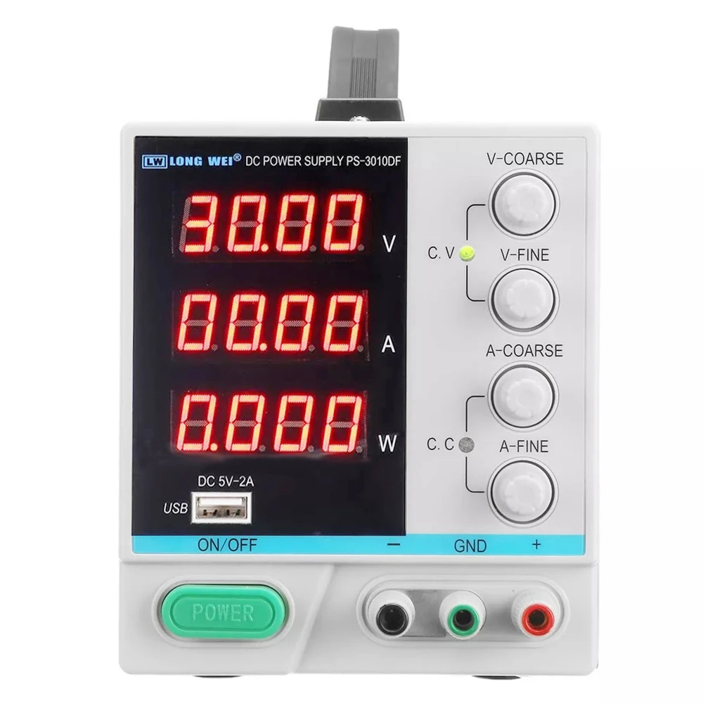 Neue LW PS-3010DF labor DC netzteil 30V10A hohe precision4-digit led-anzeige USB lade reparatur schaltnetzteil Neue LW PS-3010DF labor DC netzteil 30V10A hohe precision4-digit led-anzeige USB lade reparatur schaltnetzteil