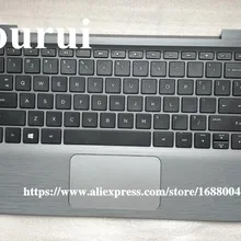 Для hp поток 11 G2 подлокотник для ноутбука крышка клавиатуры Touc hp ad верх чехла черный ключ 802986-001 аккумулятор большой емкости