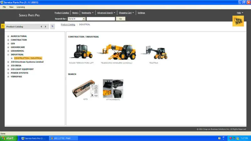 JCB Service Parts Pro 1 18 jcb каталог запасных частей + руководства по обслуживанию