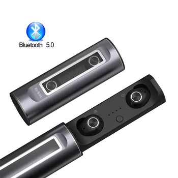 

Bluetooth 5.0 Earbuds TWS True Wireless Headsets Sport Stereo Mini Earphones Cordless Headsets In Ear with Charging Box