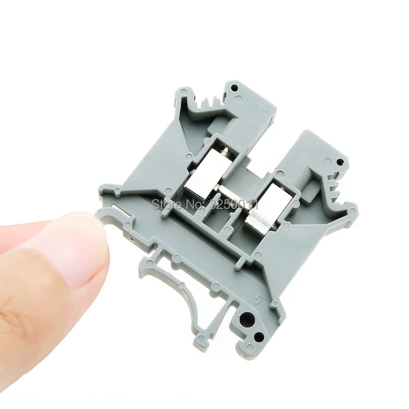 20PCS UK-5N Mounted Screw Clipping Terminal Block 5.0mm square general purpose terminal connection board | Обустройство дома