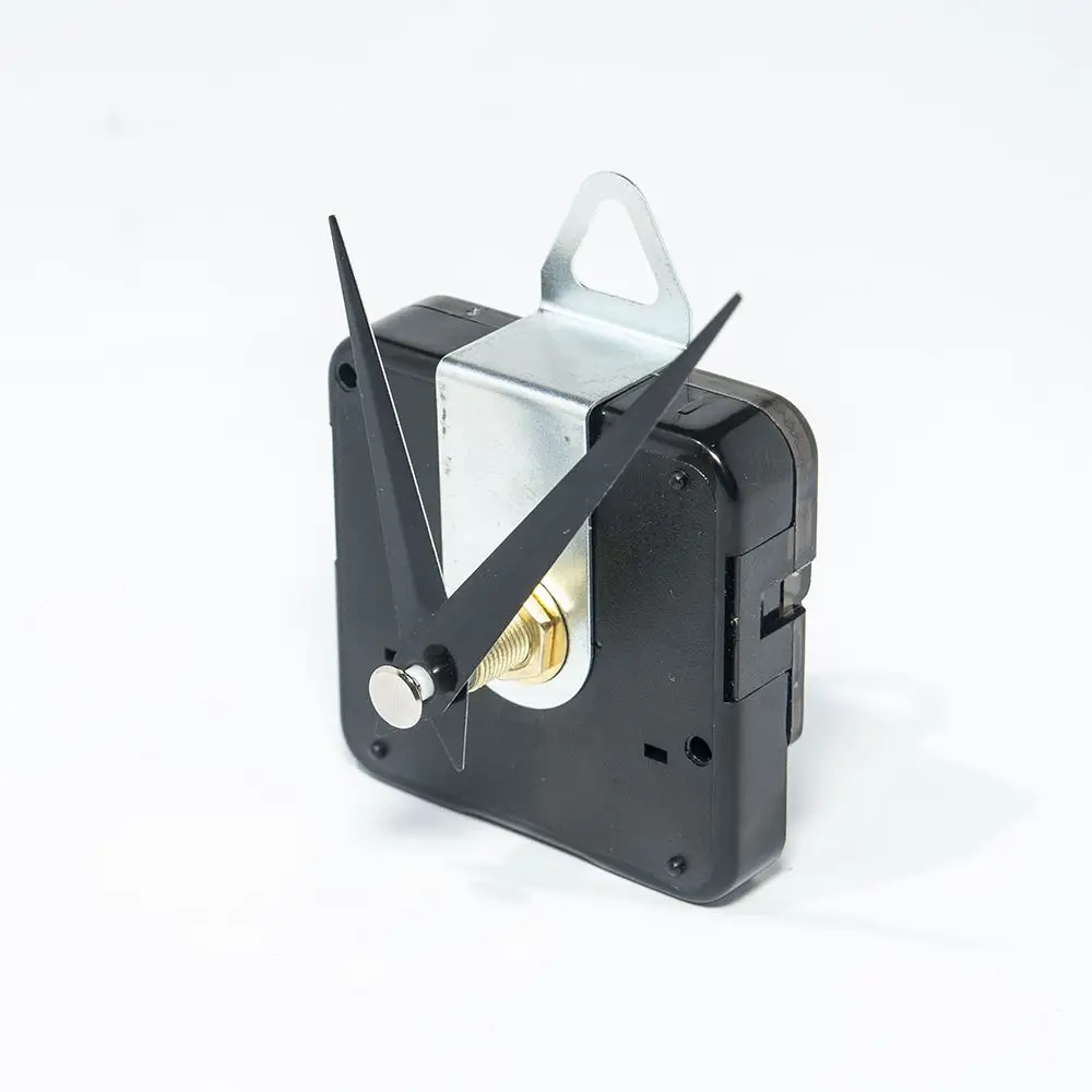 

1 Set Silent Large Wall Quartz Clock Movement Mechanism Black Hands Repair Tool Parts Kit DIY Set with Hook