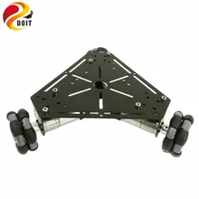 W3 3WD умный робот платформе автомобиля с Omni универсальный колесо, высокой твердости Сталь для Arduino DIY