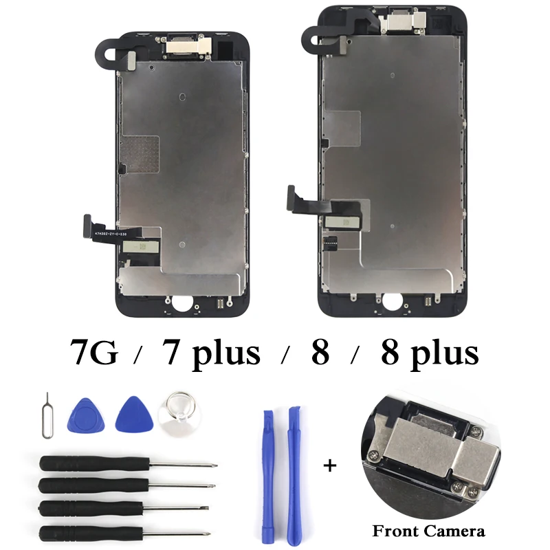 Replacement for iPhone 7 LCD Screen Full Assembly without Home