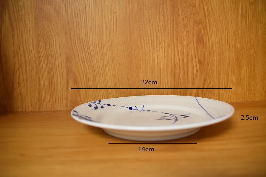 Посуда 19 см 22 см керамическое обеденное блюдо фарфоровая десертная тарелка столовая посуда тарелка для торта расписанные вручную обеденные тарелки - Цвет: 22cm