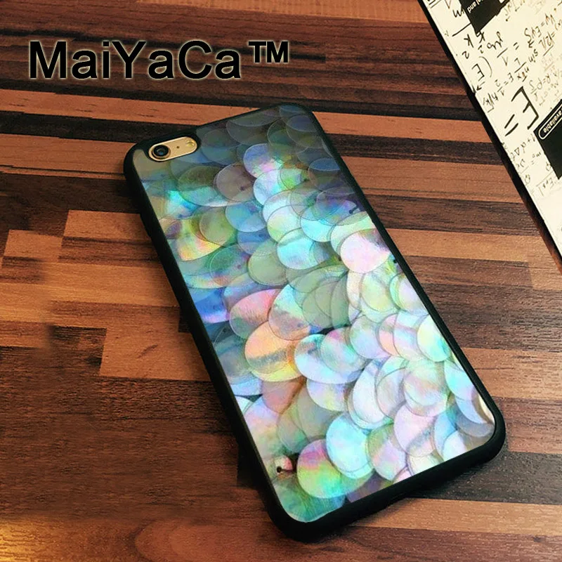 MaiYaCa Iridescent Holographic sequins Case For iPhone 7