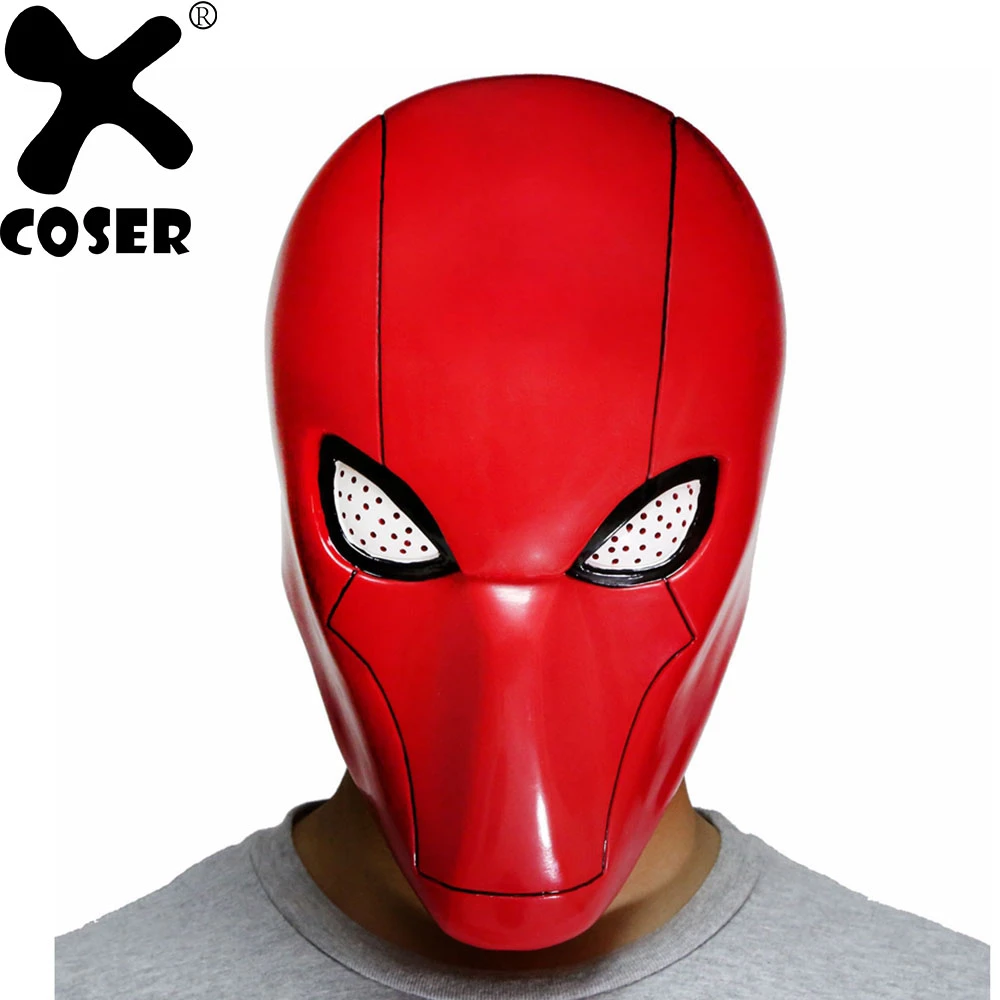 XCOSER gran venta Batman Fire Magic Red Mask Movie Cosplay Props hombres  mujeres fiesta Cool Cosplay disfraz accesorios máscaras con de malla|helmet  batman|red hood batman cosplaypvc head - AliExpress