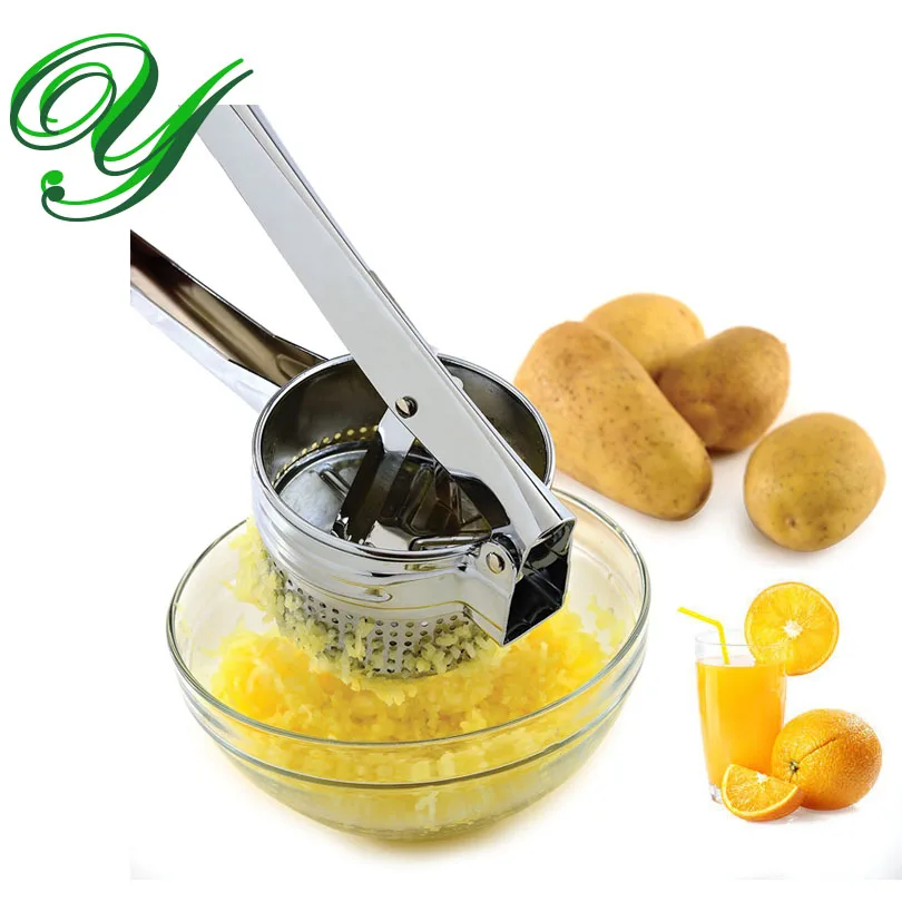 Potato masher ricer stainless steel lemon squeezer citrus juicer garlic